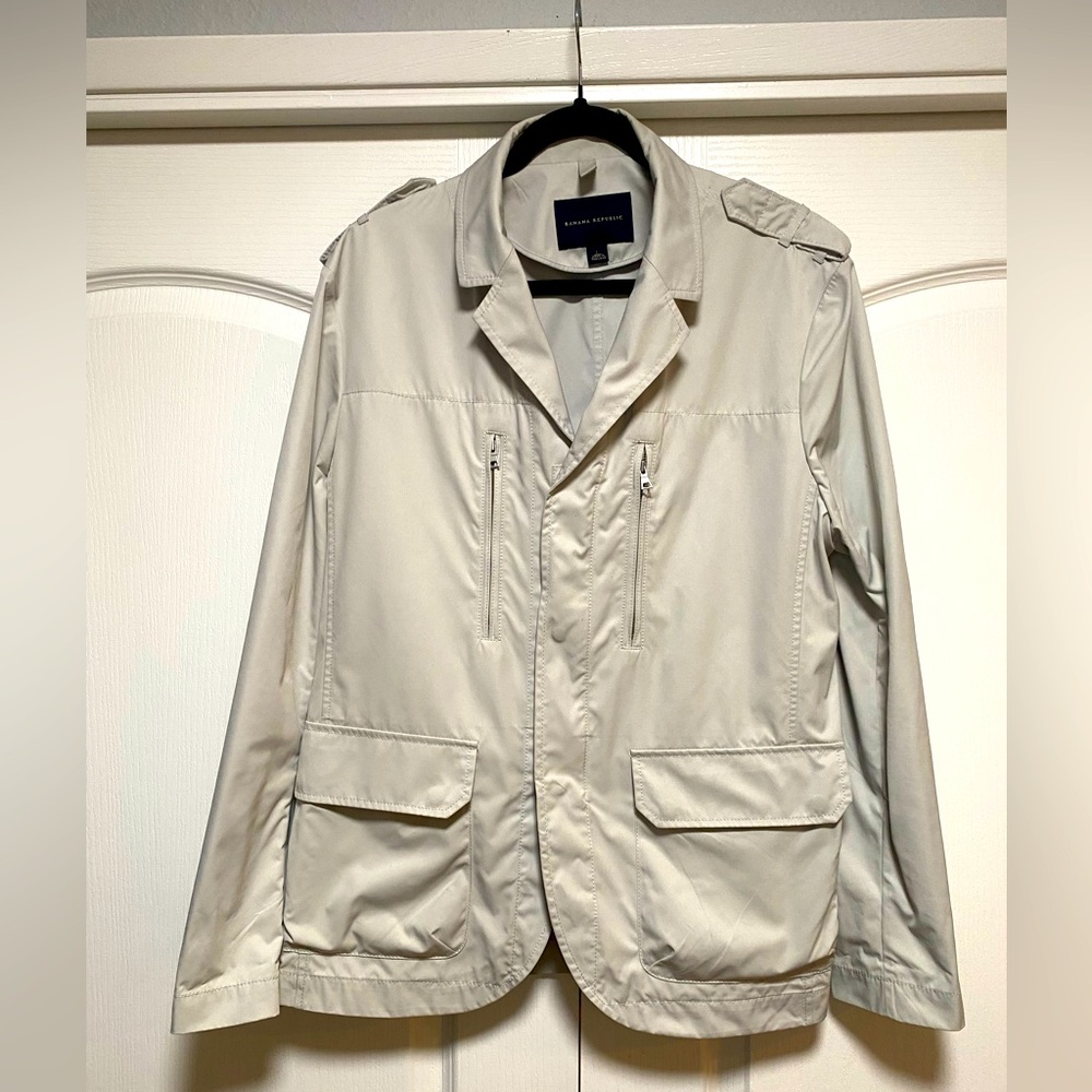 Mens Banana Republic Safari Jacket size L